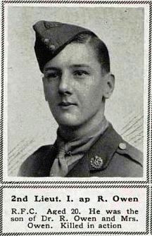 Second Lieutenant Iorwerth Owen