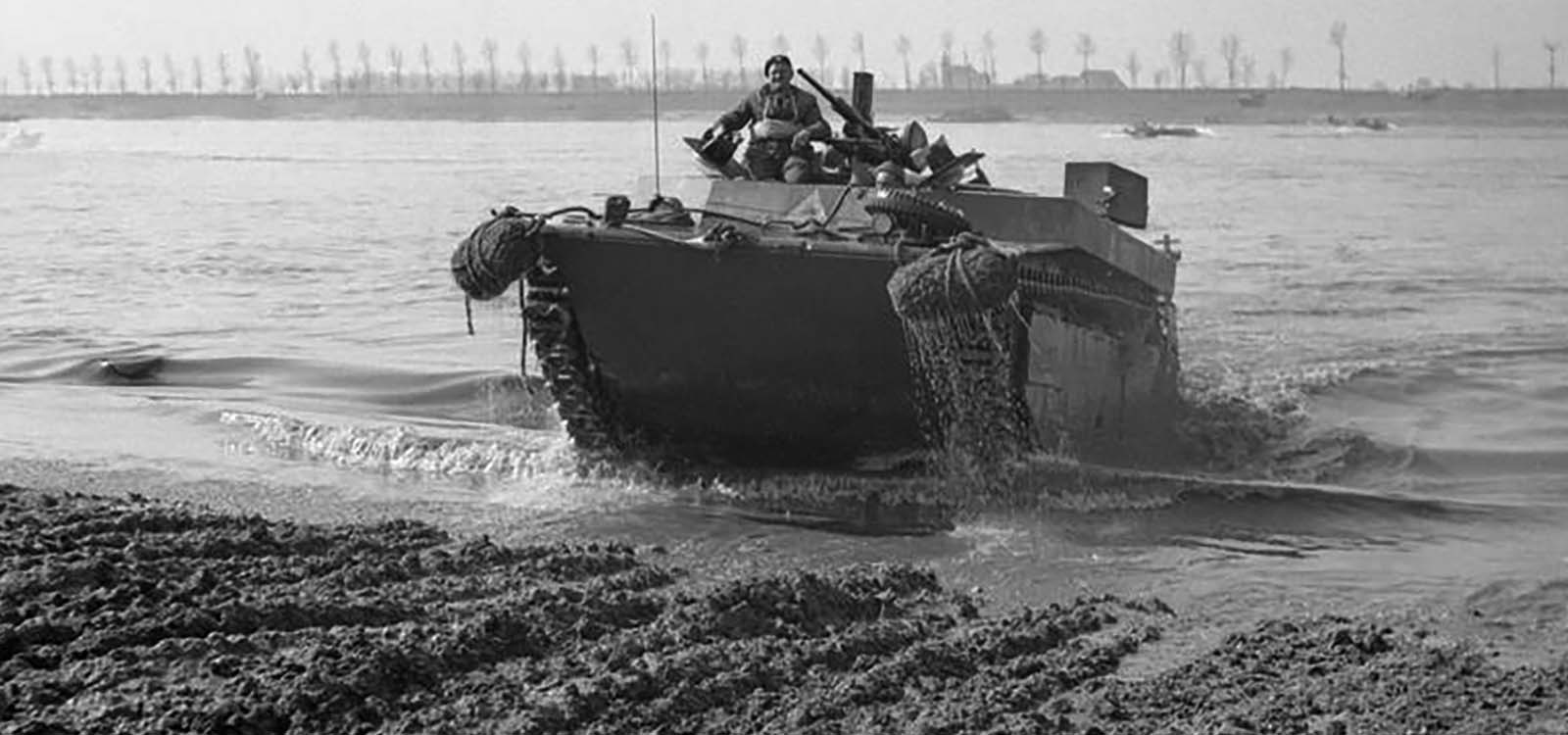 From the Ardennes to crossing the Rhine